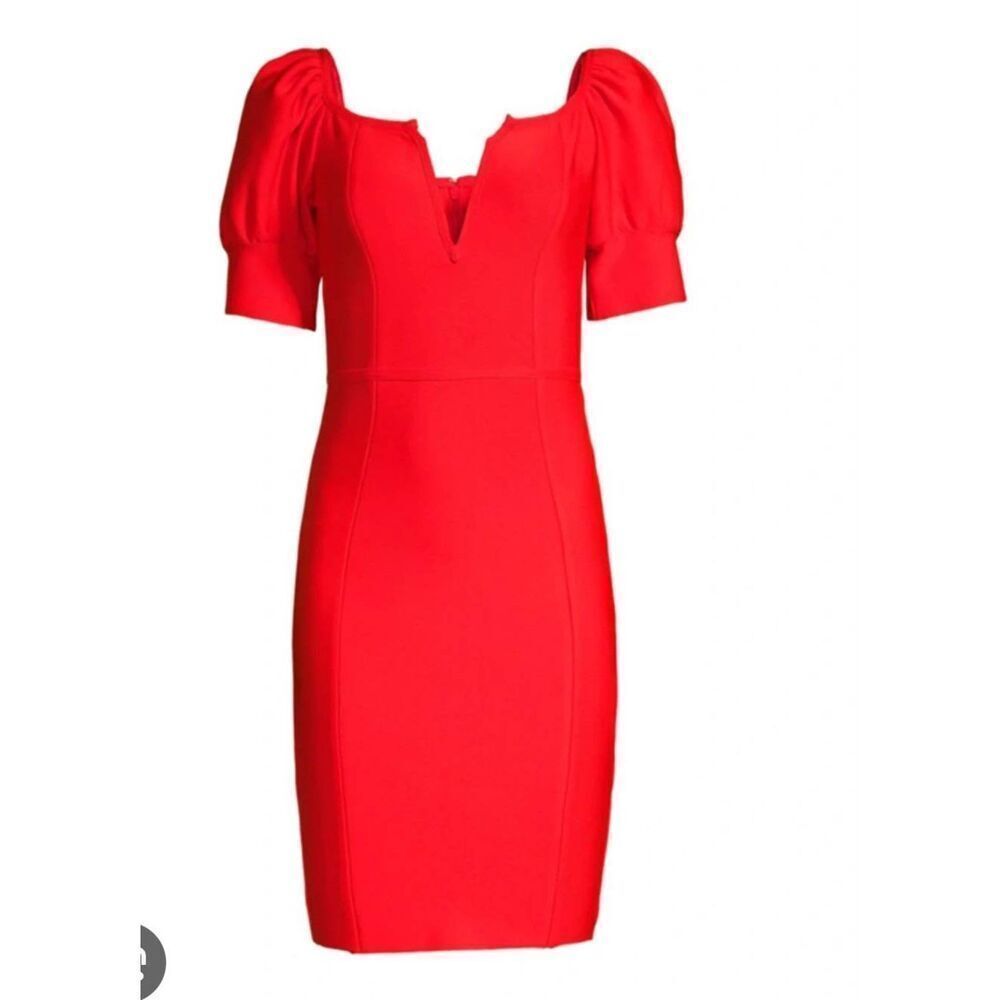 ELLIATT The Essentials Paulette Bodycon Dress In Red sz Medium